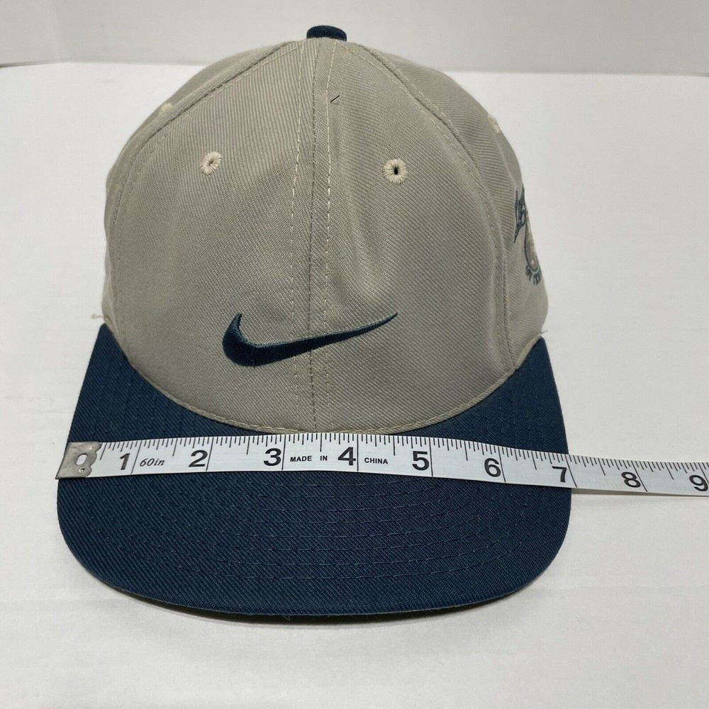 Vintage Nike Golf Hat Size 7 1/8, Grey/Blue, USA, F7-PHI, Legends Club of TN - Picture 8 of 9
